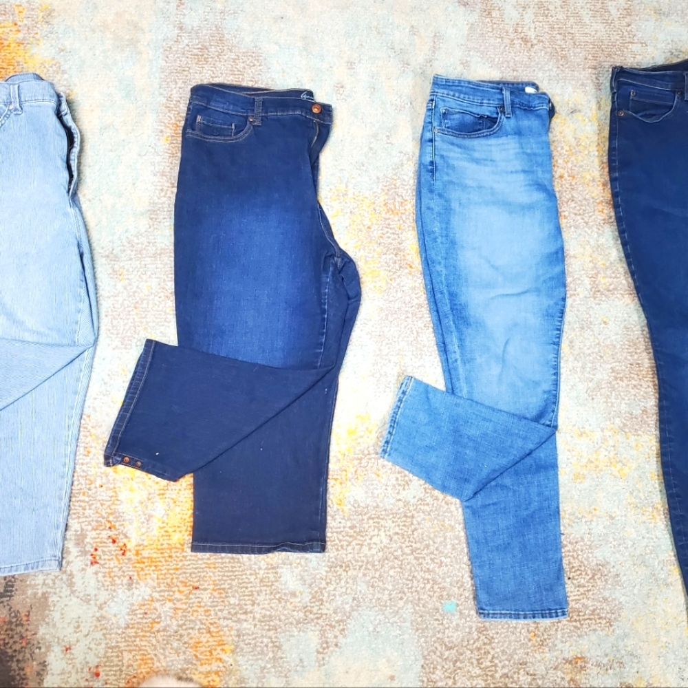 Women's size 14 jeans lot